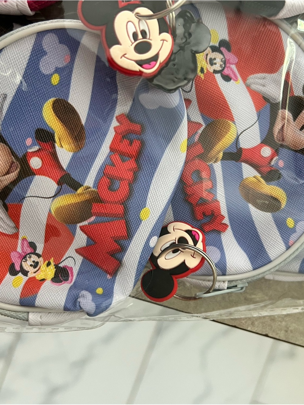 4/$100 wallets Mickey Mouse Kids Coin Purse - Pink & Black - Picture 2 of 5